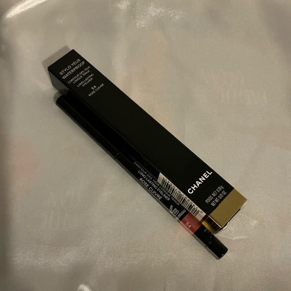 CHANEL STYLO YEUX WATERPROOF LONG LASTING EYELINER 54 Rose Cuvre 0.01 OZ - Picture 5 of 5